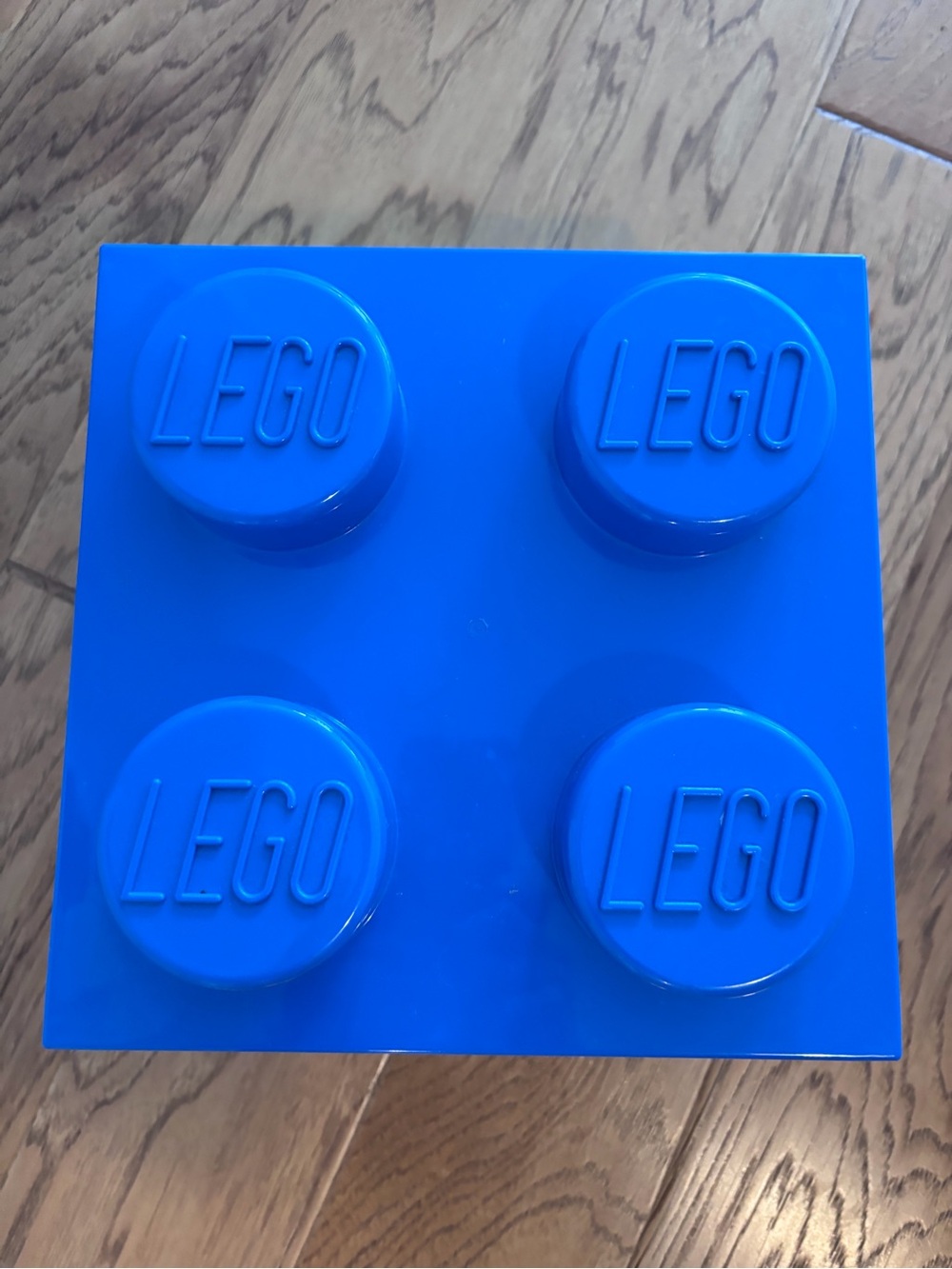 Lego Blue Stackable Brick Storage Container - Picture 2 of 4